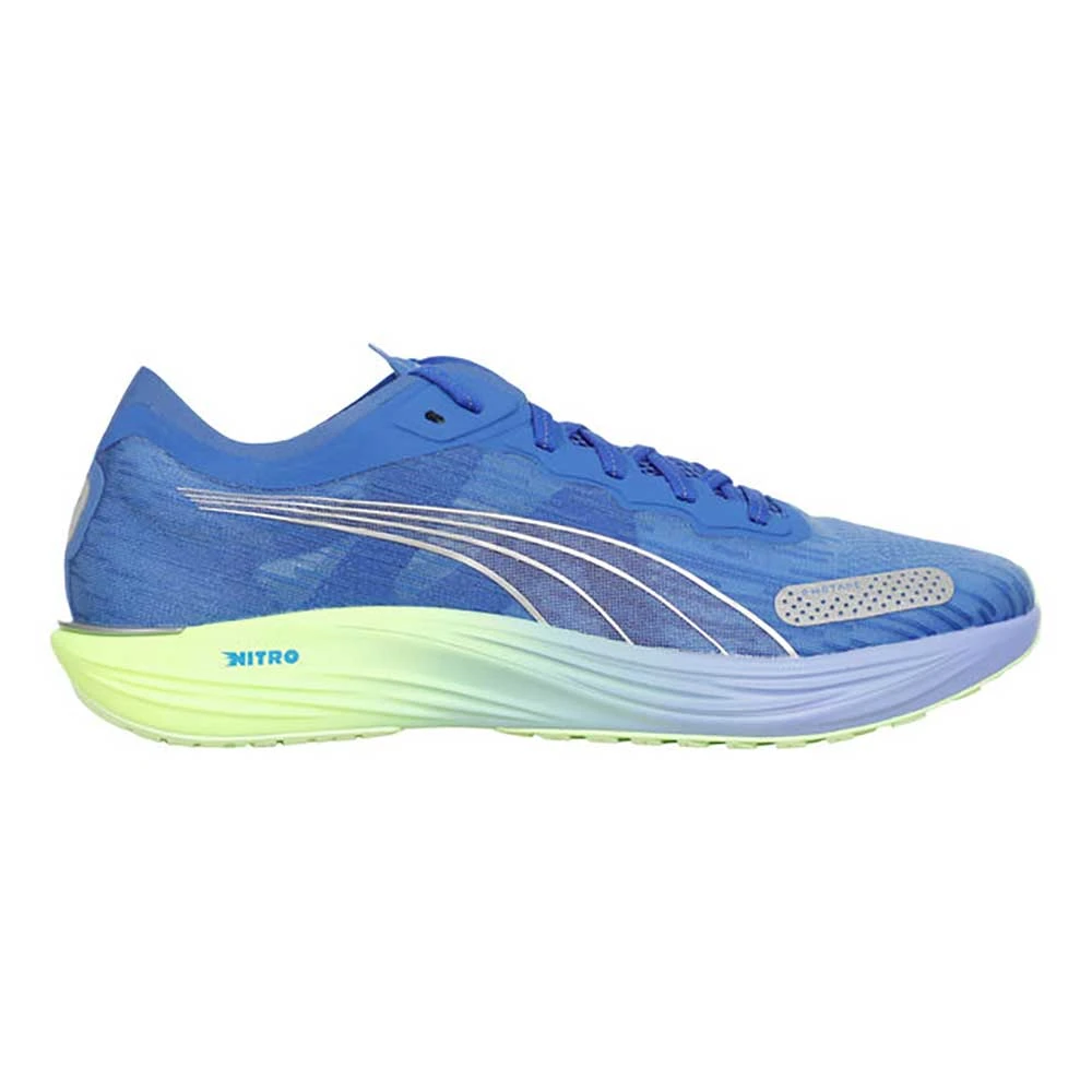 Men's Liberate Nitro 2 Running Shoe - Royal Sapphire/PUMA Silver/Fizzy Lime - Regular (D) 1 Men's Liberate Nitro 2 Running Shoe - Royal Sapphire/PUMA Silver/Fizzy Lime - Regular (D)