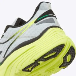 Diadora Men's Nucleo Running Shoe - Silver/Black/Yellow Fl DD - Regular (D) -Love Running 101 2 2ee13548 a879 4f70 bc12 7b7ff248d305