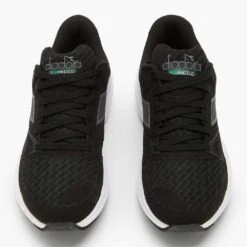 Diadora Women's Mythos Blushield Vortice 8 Running Shoe - Black/White-Regular (B) -Love Running 101.179077 C7406 50 HR