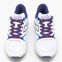 Diadora Women's Mythos Blushield Vortice 8 Running Shoe - White/Blueprint- Regular (B) 9 Diadora Women's Mythos Blushield Vortice 8 Running Shoe - White/Blueprint- Regular (B) -Love Running 101.179080 C4127 50 HR