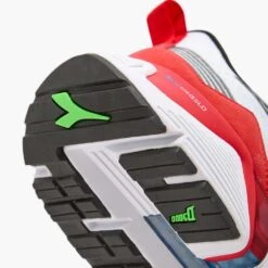 Diadora Men's Vigore 2 Running Shoe - White/Black/Firey Red - Regular (D) -Love Running 101.179081 C6714 30 HR