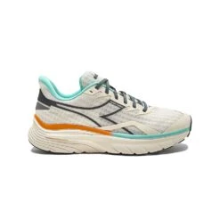 Diadora Men's Equipe Nucleo Running Shoe - Whisper White/Steel Gray - Regular (D)