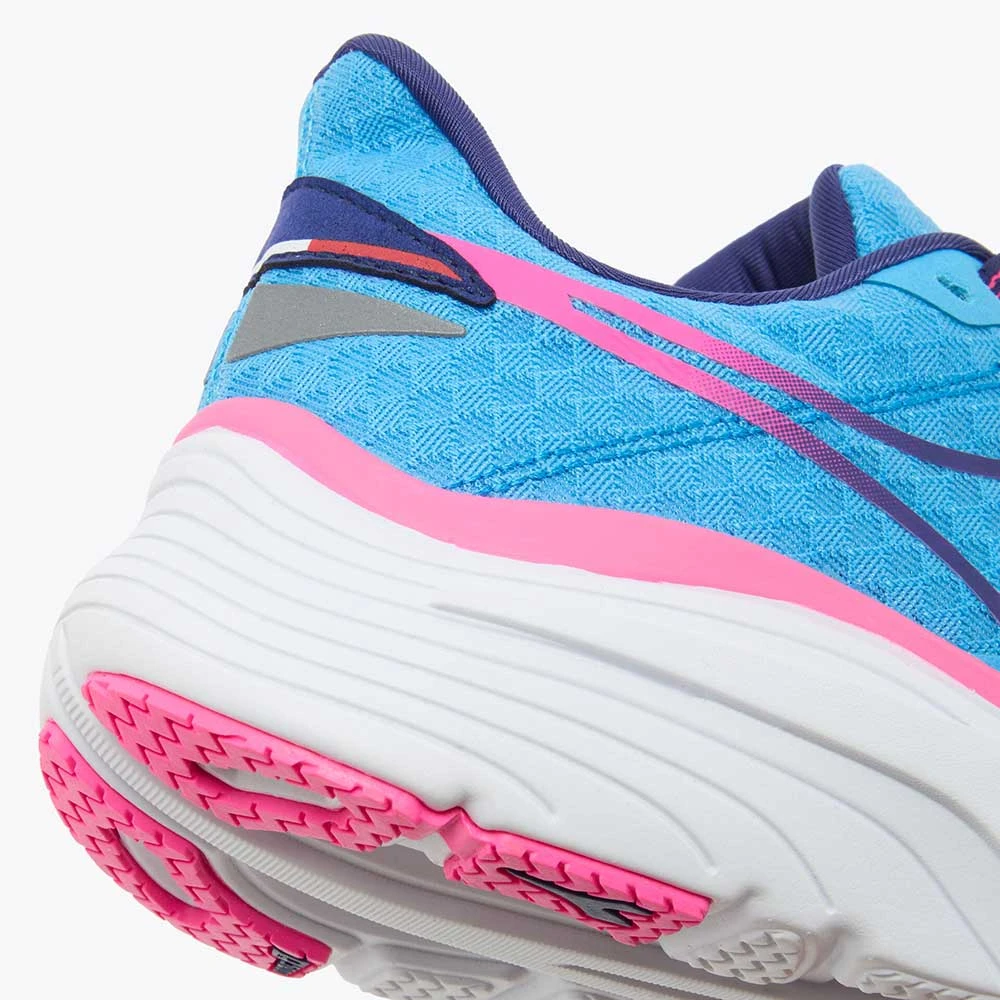 Diadora Women's Nucleo Running Shoe - Bonnie Blue/Pink Fluo - Regular (B) 6 Diadora Women's Nucleo Running Shoe - Bonnie Blue/Pink Fluo - Regular (B) - Image 6
