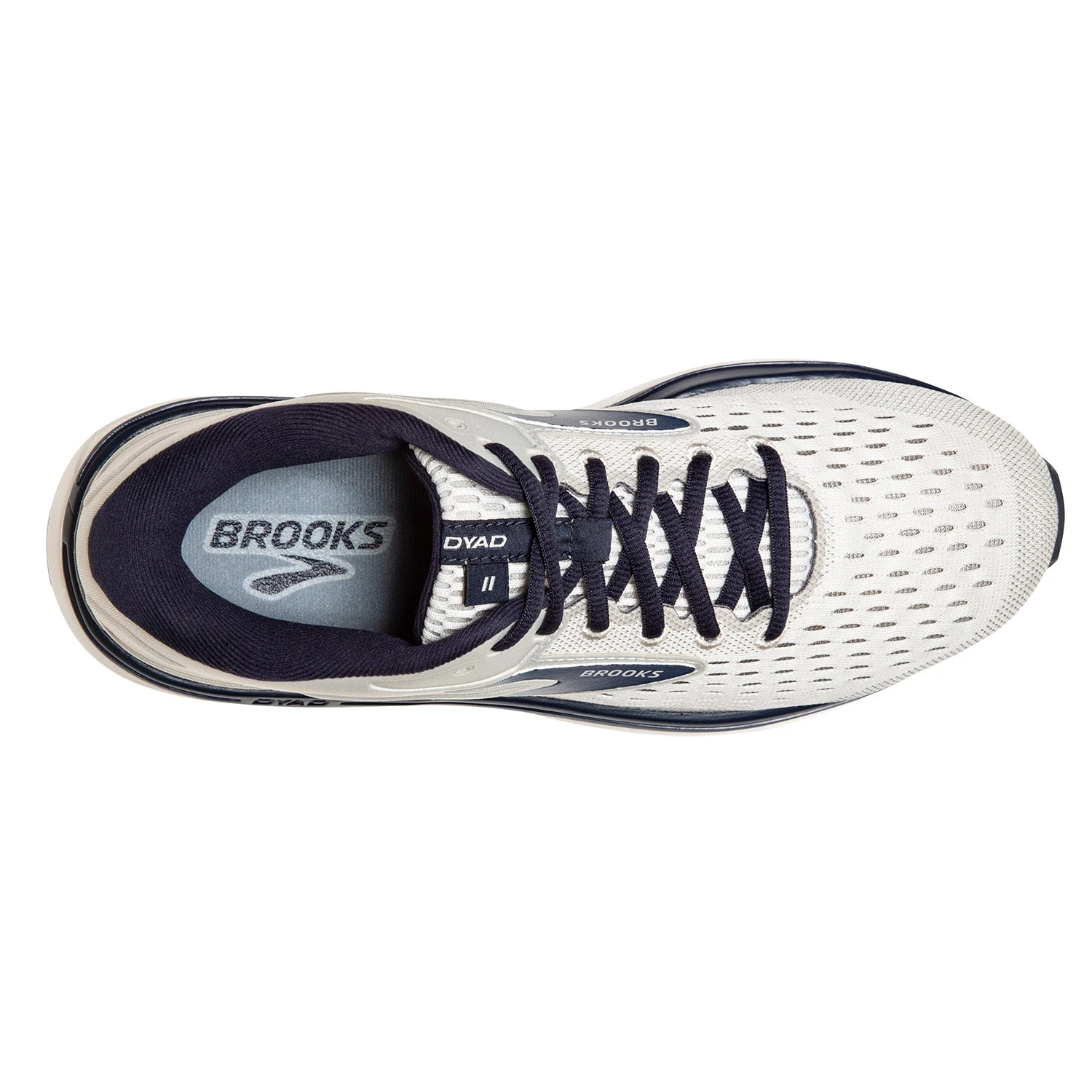 BROOKS Men's Dyad 11 Running Shoe - Antarctica/Grey/Peacoat - Regular (D) 4 BROOKS Men's Dyad 11 Running Shoe - Antarctica/Grey/Peacoat - Regular (D) - Image 4