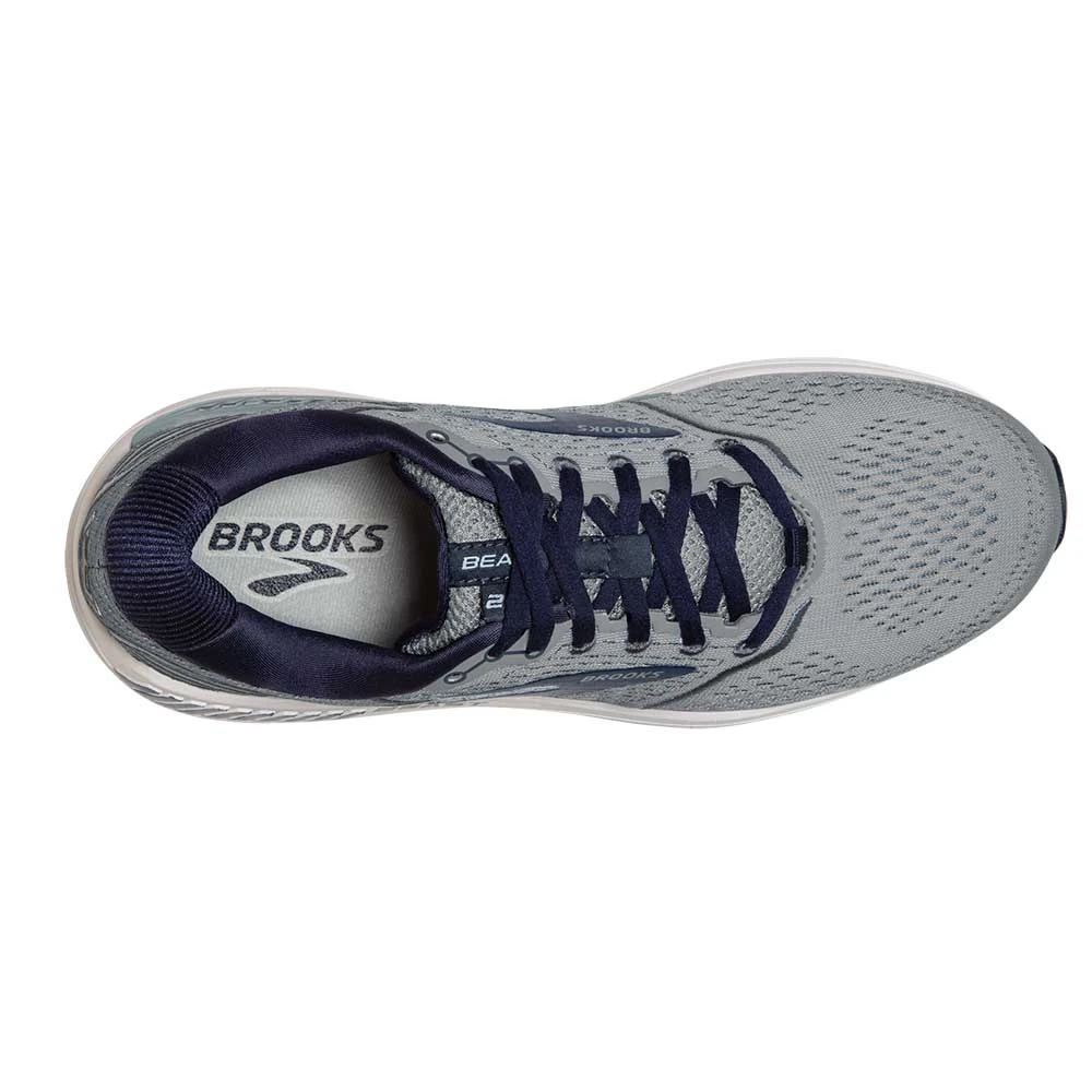 BROOKS Men's Beast 20 Running Shoe- Blue/Grey/Peacoat - Extra Wide (4E) 5 BROOKS Men's Beast 20 Running Shoe- Blue/Grey/Peacoat - Extra Wide (4E) - Image 5