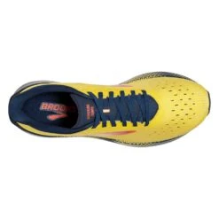 BROOKS Men's Hyperion Tempo Running Shoe- Maize/Titan/Cherry Tomato - Regular (D) -Love Running 110339 767 O Hyperion Tempo