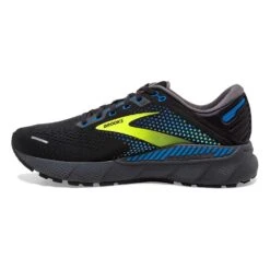 BROOKS Men's Adrenaline GTS 22 Running Shoe- Black/Blue/Nightlife- Regular (D) 8 BROOKS Men's Adrenaline GTS 22 Running Shoe- Black/Blue/Nightlife- Regular (D) -Love Running 110366 069 M Adrenaline GTS 22