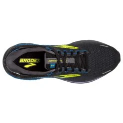 BROOKS Men's Adrenaline GTS 22 Running Shoe- Black/Blue/Nightlife- Regular (D) 7 BROOKS Men's Adrenaline GTS 22 Running Shoe- Black/Blue/Nightlife- Regular (D) -Love Running 110366 069 O Adrenaline GTS 22