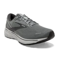 BROOKS Men's Ghost 14 Running Shoe - Grey/Alloy/Oyster— Narrow (B) -Love Running 110369 067 A Ghost 14 0bc37136 cd97 42fb 9671 0a2684fb8846