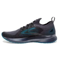 BROOKS Men's Levitate StealthFit 5 Running Shoe- Black/Ebony/Crystal Teal- Regular (D) 8 BROOKS Men's Levitate StealthFit 5 Running Shoe- Black/Ebony/Crystal Teal- Regular (D) -Love Running 110372 091 M Levitate StealthFit 5