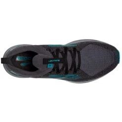 BROOKS Men's Levitate StealthFit 5 Running Shoe- Black/Ebony/Crystal Teal- Regular (D) 10 BROOKS Men's Levitate StealthFit 5 Running Shoe- Black/Ebony/Crystal Teal- Regular (D) -Love Running 110372 091 O Levitate StealthFit 5