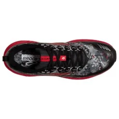 BROOKS Men's Cascadia 16 Trail Running Shoe - Black/Grey/Red - Regular (D) -Love Running 110376 008 O Cascadia 16