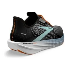 BROOKS Men's Hyperion Max Running Shoe- Black/Grey/Orange Clown Fish - Regular (D) -Love Running 110390 019 H Hyperion Max