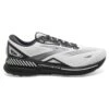 BROOKS Men's Adrenaline GTS 23 Running Shoe - Oyster/Ebony/Alloy- Extra Wide (4E)