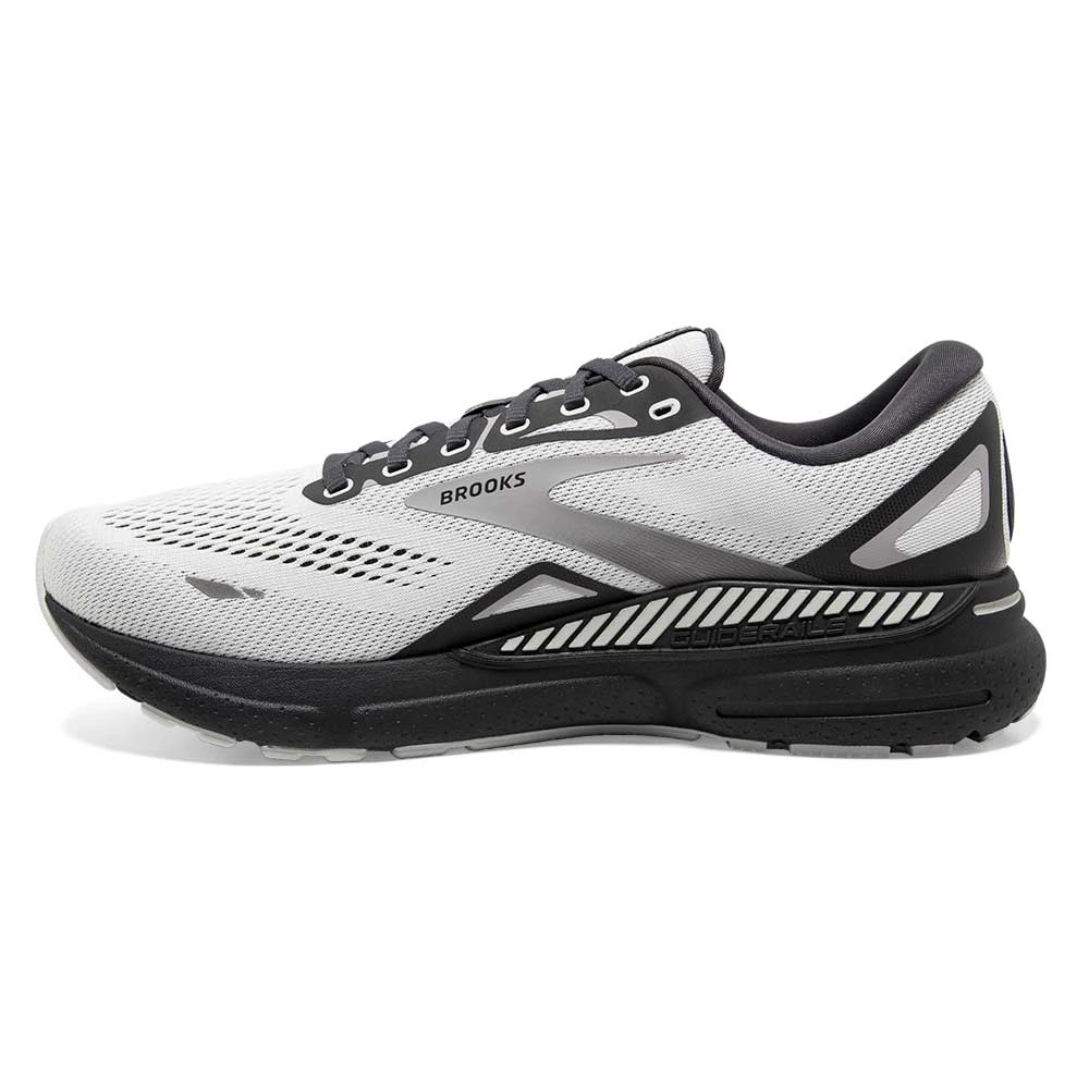 BROOKS Men's Adrenaline GTS 23 Running Shoe - Oyster/Ebony/Alloy- Extra Wide (4E) 3 BROOKS Men's Adrenaline GTS 23 Running Shoe - Oyster/Ebony/Alloy- Extra Wide (4E) - Image 3