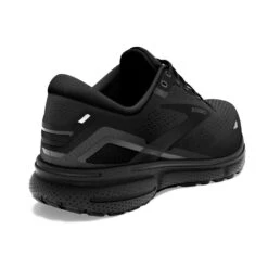 BROOKS Men's Ghost 15 Running Shoe - Black/Black/Ebony- Wide (2E) -Love Running 110393 020 H Ghost 15