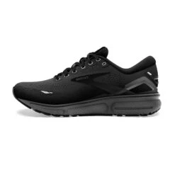 BROOKS Men's Ghost 15 Running Shoe - Black/Black/Ebony- Wide (2E) -Love Running 110393 020 M Ghost 15
