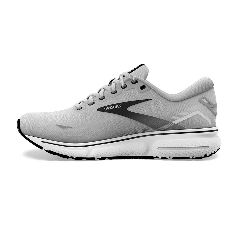 BROOKS Men's Ghost 15 Running Shoe- Alloy/Oyster/Black- Extra Wide (4E) 4 BROOKS Men's Ghost 15 Running Shoe- Alloy/Oyster/Black- Extra Wide (4E) - Image 4