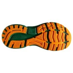 BROOKS Men's Ghost 15 Run Lucky Running Shoe- Green/White/Orange- Regular (D) -Love Running 110393 371 S Ghost 15