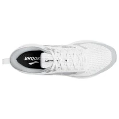 BROOKS Men's Levitate 6 Running Shoe - Bright White/Oyster Mushroom- Regular (D) -Love Running 110395 126 O Levitate 6