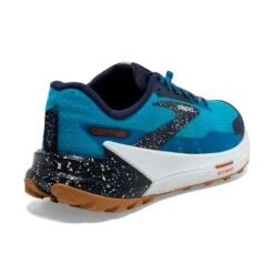 BROOKS Men's Catamount 2 Trail Running Shoe- Peacoat/Atomic Blue/Rooibos - Regular (D) 9 BROOKS Men's Catamount 2 Trail Running Shoe- Peacoat/Atomic Blue/Rooibos - Regular (D) -Love Running 110399 490 H Catamount 2