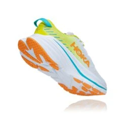 Hoka Men's Bondi X Running Shoe - White/Evening Primrose - Regular (D) -Love Running 1113512 WEPR 3 1