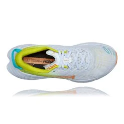 Hoka Men's Bondi X Running Shoe - White/Evening Primrose - Regular (D) -Love Running 1113512 WEPR 5 1