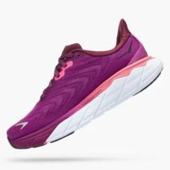 Hoka Women's Arahi 6 Running Shoe - Grape Wine/Beautyberry- Regular (B) -Love Running 1123195 GWBY 4