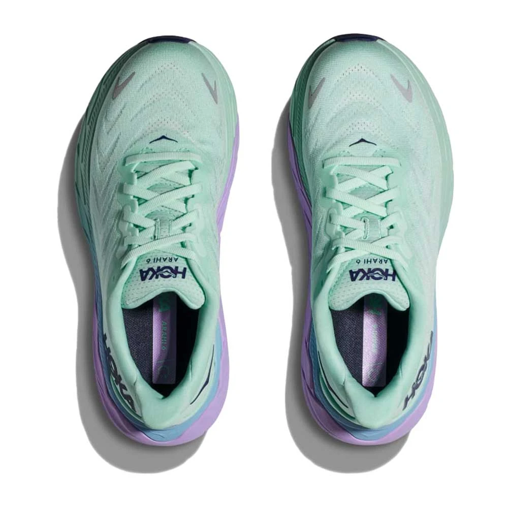 Hoka Women's Arahi 6 Running Shoe - Sunlit Ocean/Lilac Mist - Regular (B) 4 Hoka Women's Arahi 6 Running Shoe - Sunlit Ocean/Lilac Mist - Regular (B) - Image 4