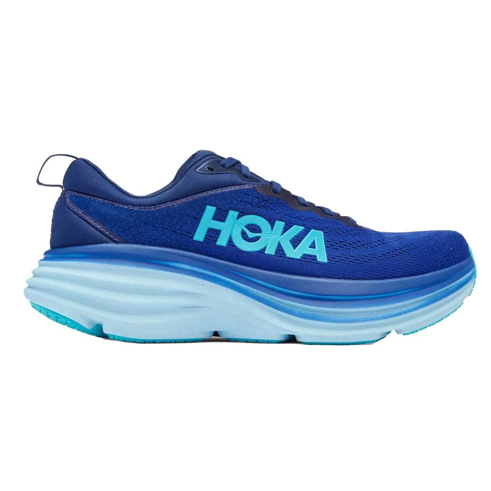 Hoka Men's Bondi 8 Running Shoe - Bellwether Blue/Bluing - Regular (D) 1 Hoka Men's Bondi 8 Running Shoe - Bellwether Blue/Bluing - Regular (D)