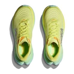 Hoka Women's Mach 5 Running Shoe - Citrus Glow/Lime Glow - Regular (B) 8 Hoka Women's Mach 5 Running Shoe - Citrus Glow/Lime Glow - Regular (B) -Love Running 1127894 CGLG 2