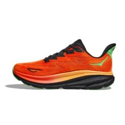 Hoka Men's Clifton 9 Running Shoe- Flame/Vibrant Orange - Regular (D) 9 Hoka Men's Clifton 9 Running Shoe- Flame/Vibrant Orange - Regular (D) -Love Running 1127895 FVOR 8