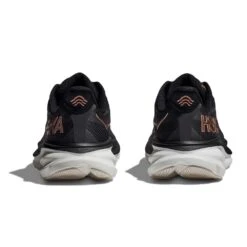 Hoka Women's Clifton 9 Running Shoe - Black/Rose Gold - Wide (D) -Love Running 1127896 BRGL 5