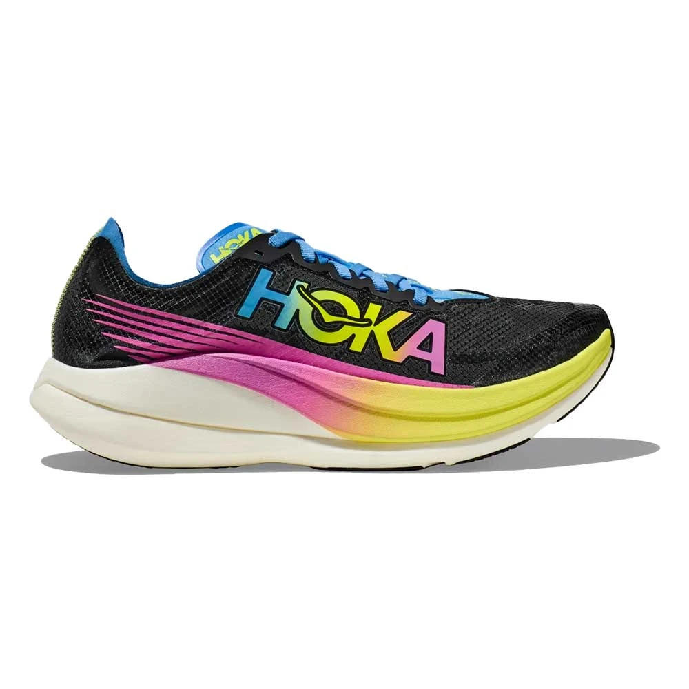 Hoka Unisex Rocket X 2 Running Shoe - Black/Multi - Regular (D) 1 Hoka Unisex Rocket X 2 Running Shoe - Black/Multi - Regular (D)