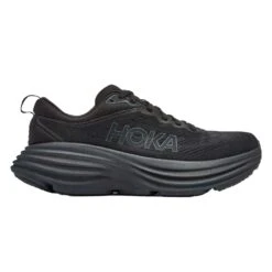 Hoka Men's Bondi 8 Running Shoe - Black/Black - Extra Wide (4E)