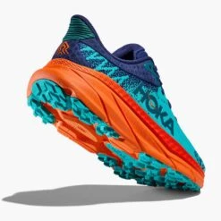 Hoka Women's Challenger ATR 7 Trail Running Shoe - Ceramic/Vibrant Orange - Regular (B) -Love Running 1134498 CVOR 4
