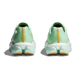 Hoka Women's Mach X Running Shoe - Lime Glow/Sunlit Ocean - Regular (B) -Love Running 1141451 LGSO 5