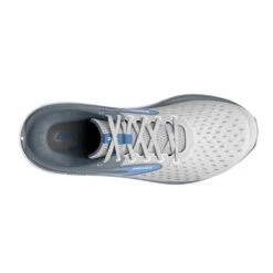 BROOKS Women's Dyad 11 Running Shoe - Grey/White/Blue - Extra Wide (2E) -Love Running 120312 065 O Dyad 11