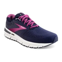 BROOKS Women's Ariel 20 Running Shoe - Peacoat/Vivid Viola/White - Regular (B) 9 BROOKS Women's Ariel 20 Running Shoe - Peacoat/Vivid Viola/White - Regular (B) -Love Running 120315 491 A Ariel 20 2
