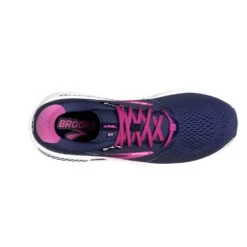 BROOKS Women's Ariel 20 Running Shoe- Peacoat/Vivid Viola/White - Wide (D) -Love Running 120315 491 O Ariel 20 1