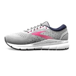 BROOKS Women's Addiction GTS 15 Running Shoe - Oyster/Peacoat/Lilac Rose - Regular (B) -Love Running 120352 054 M Addiction GTS 15 2