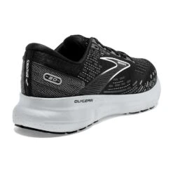 BROOKS Women's Glycerin 20 Running Shoe - Black/White/Alloy - Wide (D) -Love Running 120369 059 H Glycerin 20 e1dadcc3 f515 4d78 8ce9 e1b82d2c6993
