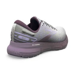 BROOKS Women's Glycerin 20 Running Shoe- White/Orchid/Lavender - Regular (B) -Love Running 120369 168 H Glycerin 20