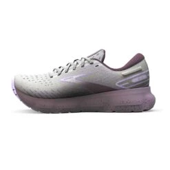 BROOKS Women's Glycerin 20 Running Shoe- White/Orchid/Lavender - Regular (B) -Love Running 120369 168 M Glycerin 20
