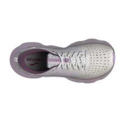 BROOKS Women's Glycerin 20 Running Shoe- White/Orchid/Lavender - Regular (B) -Love Running 120369 168 O Glycerin 20