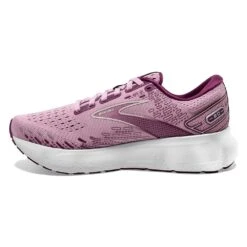 BROOKS Women's Glycerin 20 Running Shoe - Mauve/Grape Wine/Grey - Regular (B) -Love Running 120369 577 M Glycerin 20