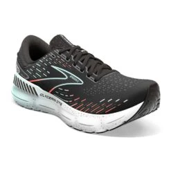 BROOKS Women's Glycerin GTS 20 Running Shoe - Black/Red/Opal - Regular (B) 8 BROOKS Women's Glycerin GTS 20 Running Shoe - Black/Red/Opal - Regular (B) -Love Running 120370 045 A Glycerin GTS 20 1