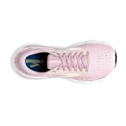 BROOKS Women's Glycerin GTS 20 Running Shoe- Pink/Yellow/White- Regular (B) -Love Running 120370 656 O Glycerin GTS 20