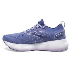 BROOKS Women's Glycerin StealthFit 20 Running Shoe - Blue/Pastel Lilac/White - Regular (B) -Love Running 120372 402 M Glycerin StealthFit 20