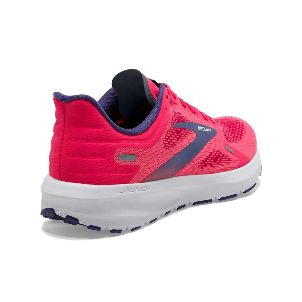 BROOKS Women's Launch 9 Running Shoe- Pink/Fuchsia/Cobalt- Regular (B) 5 BROOKS Women's Launch 9 Running Shoe- Pink/Fuchsia/Cobalt- Regular (B) - Image 5